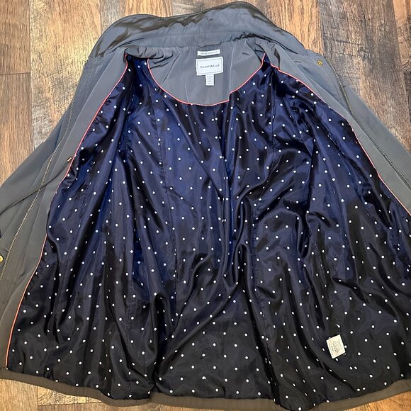 Charter Club Water Resistant Light Weight Transitional Jacket Raincoat - Picture 7 of 10